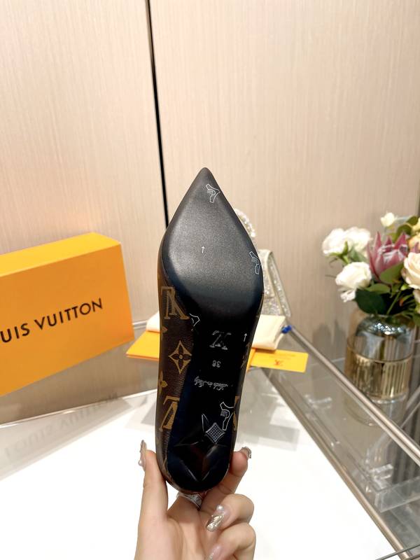 Louis Vuitton Shoes LVS00731 Heel 7CM