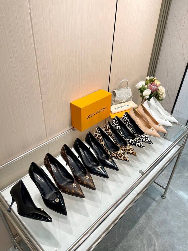 Louis Vuitton Shoes LVS00736 Heel 7CM