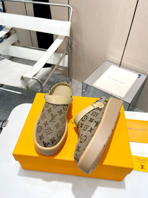 Louis Vuitton Shoes LVS00765 Heel 4CM