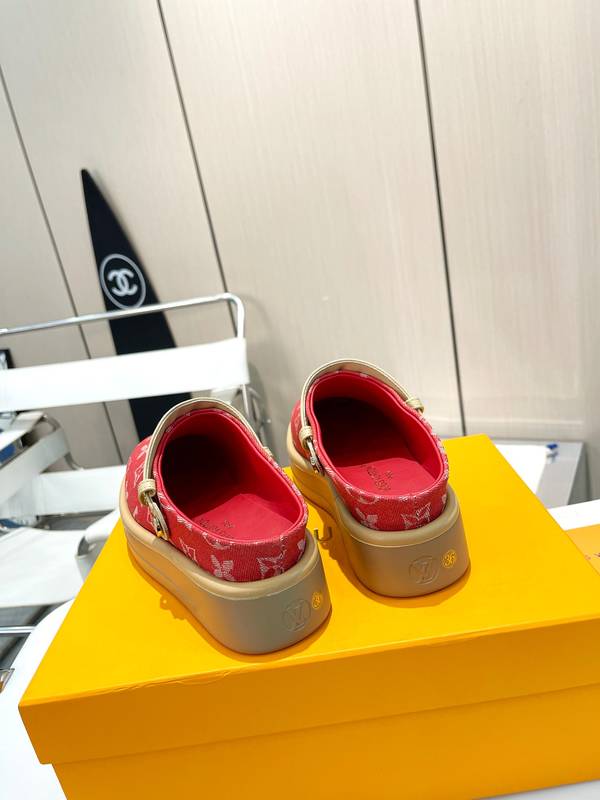 Louis Vuitton Shoes LVS00766 Heel 4CM