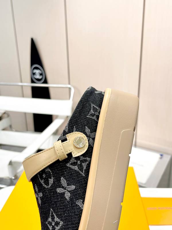 Louis Vuitton Shoes LVS00767 Heel 4CM