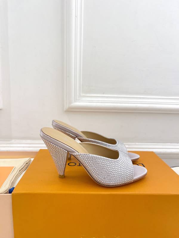 Louis Vuitton Shoes LVS00776 Heel 8.5CM