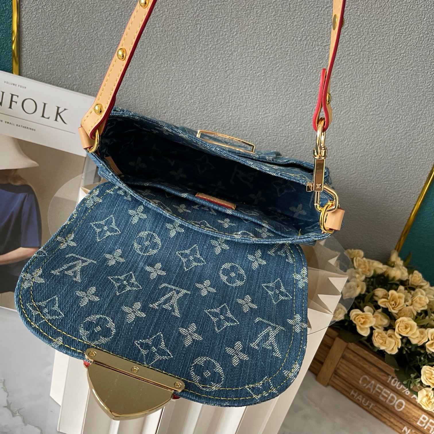 Louis Vuitton Sunset M46829 Denim Blue