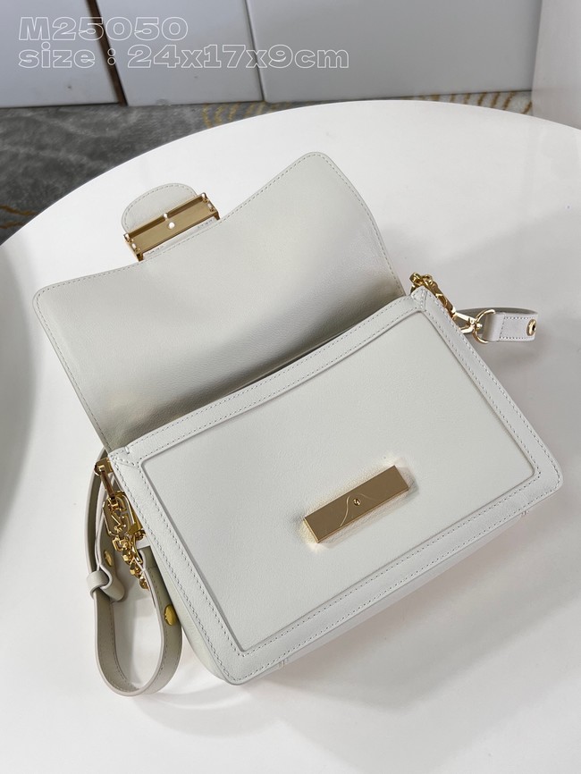 Louis Vuitton Dauphine Soft MM M25050 White