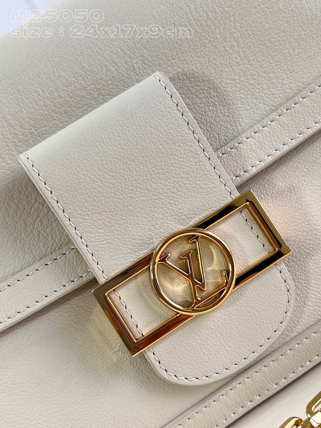 Louis Vuitton Dauphine Soft MM M25050 White