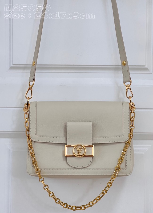 Louis Vuitton Dauphine Soft MM M25050 White