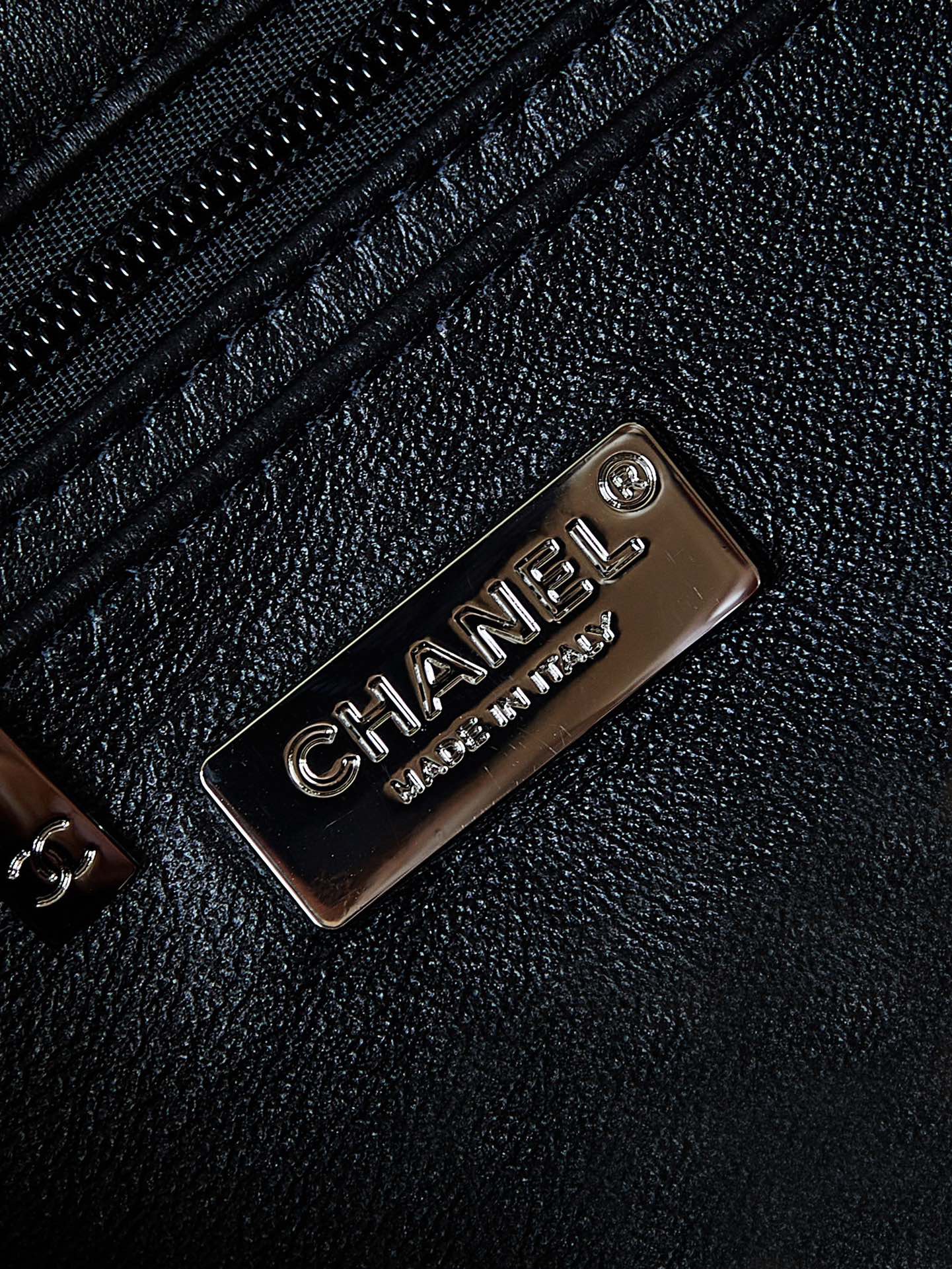 CHANEL EVENING BAG AS4297 Black & Silver