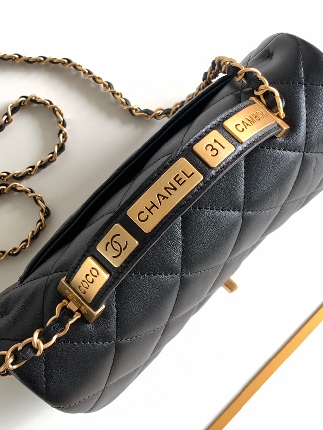 CHANEL CLASSIC 24P Tote Bags 3898 black