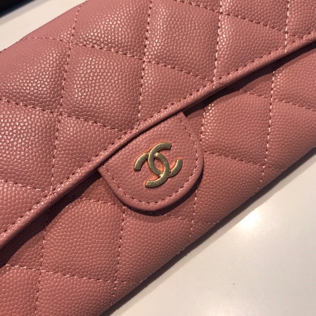 CHANEL FLAP WALLET 31505 pink