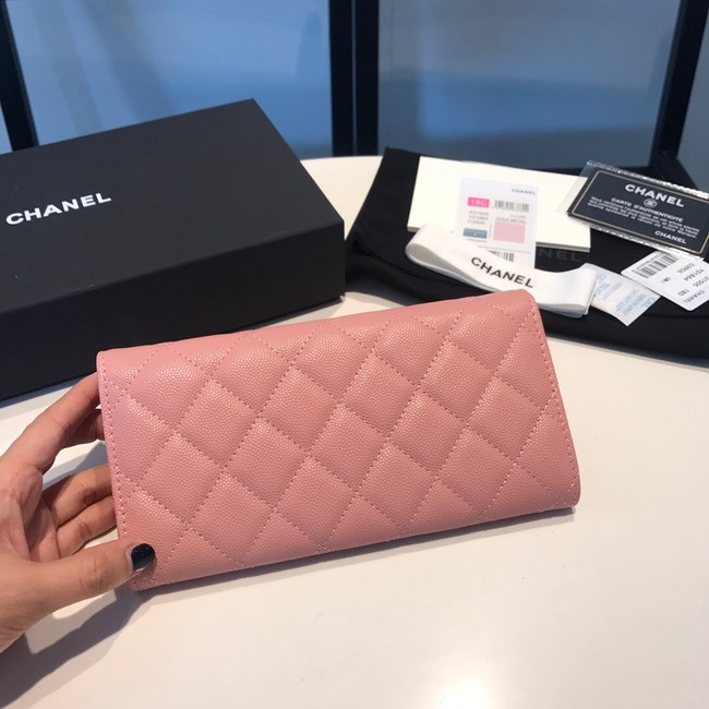 CHANEL FLAP WALLET 31505 pink