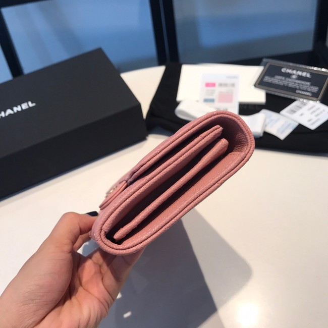 CHANEL FLAP WALLET 31505 pink