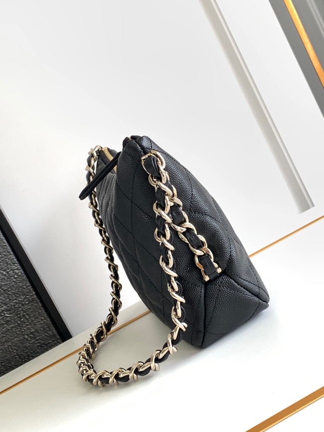 CHANEL HOBO HANDBAG AS4293 BLACK