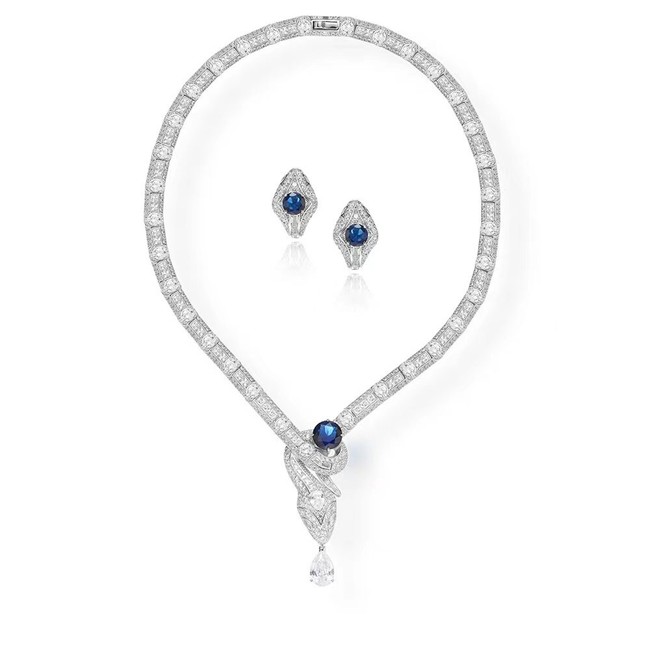 BVLGARI NECKLACE &Earrings CE13947