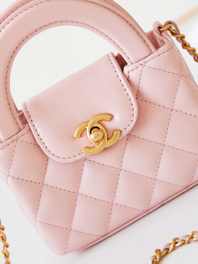 Chanel 23K NANO SHOPPING BAG AS3435 LIGHT PINK