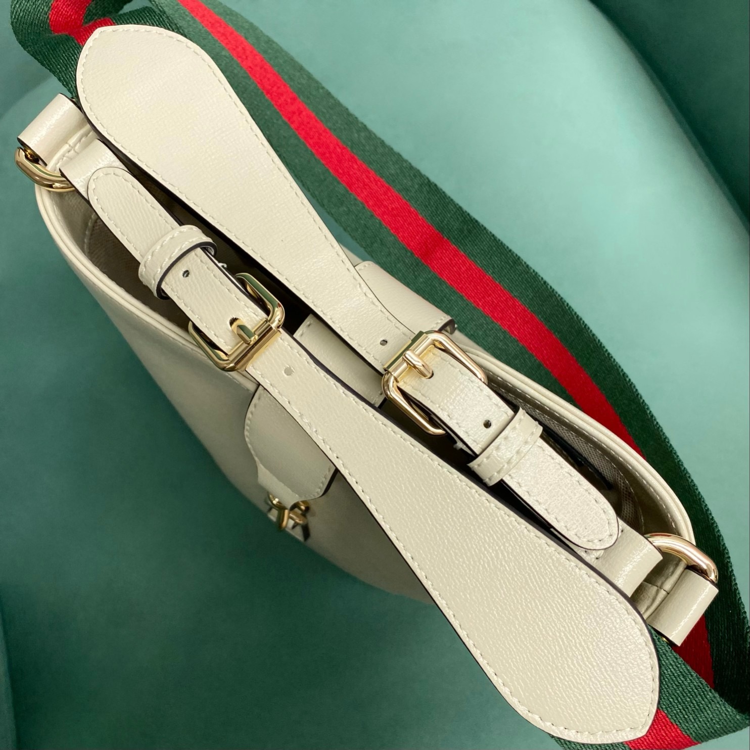 GUCCI MINI BUCKET SHOULDER BAG 782908 Ivory