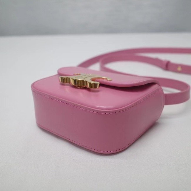 Celine MINI TRIOMPHE IN CALFSKIN 10I512 ROSE