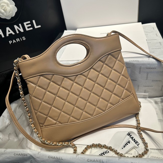 CHANEL 31 MINI SHOPPING AS4133 Apricot