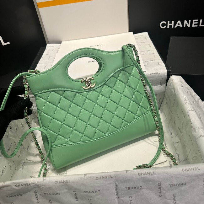 CHANEL 31 MINI SHOPPING AS4133 Bamboo Green