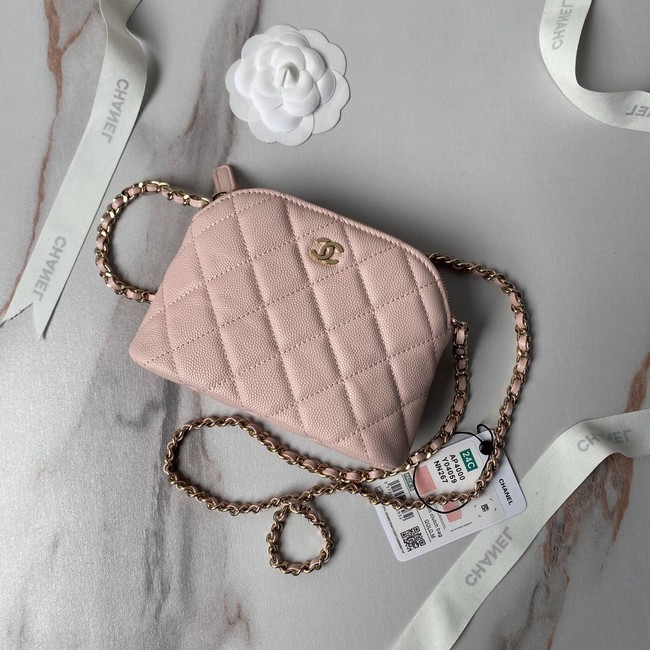 CHANEL CLUTCH WITH CHAIN AP4000 pink