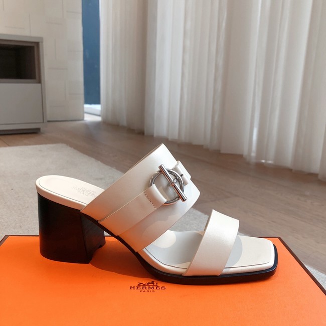 Hermes WOMENS SANDAL Heel 6.5CM 55861-3