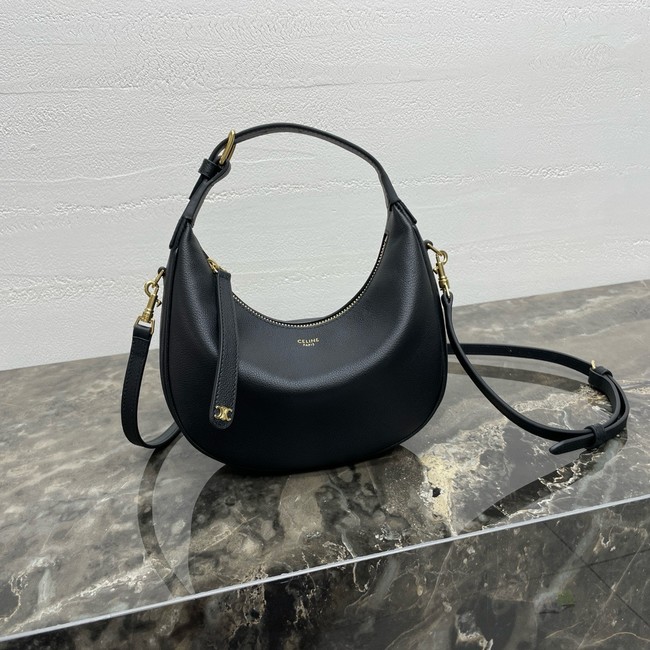Celine MEDIUM TILLY BAG IN SHINY CALFSKIN 120723 black