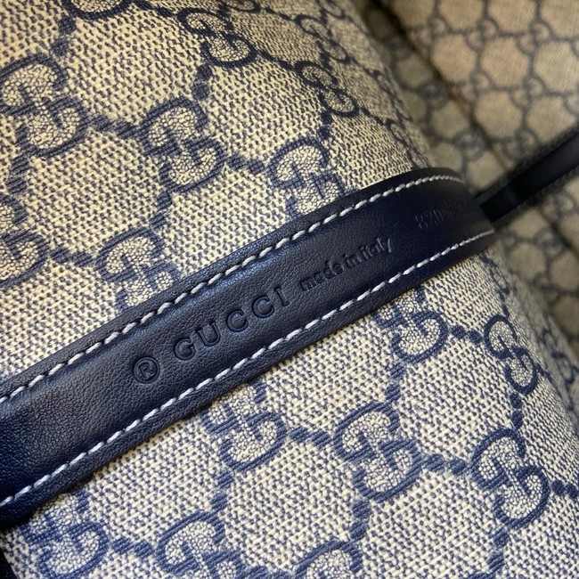 GUCCI TOTISSIMA SMALL REVERSIBLE TOTE 820496 Dark blue denim