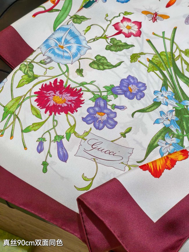 Gucci Shawl Cashmere and Silk Jacquard KY116