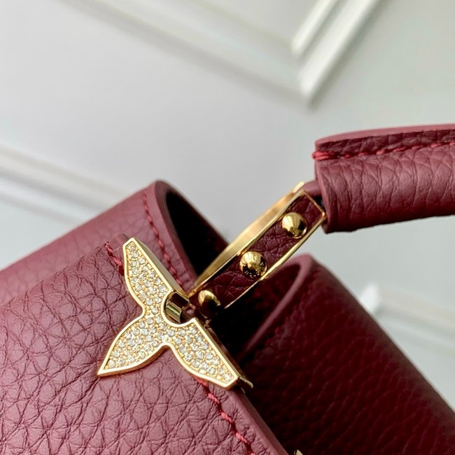 Louis Vuitton Capucines Mini M25497 burgundy