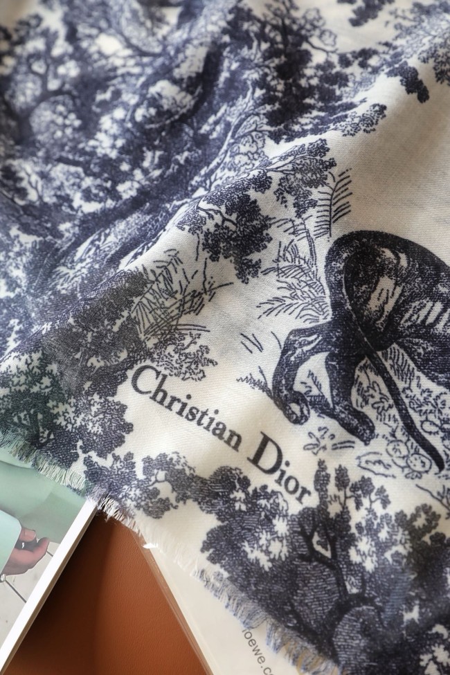 Dior Shawl Wool Silk and Cotton KY181