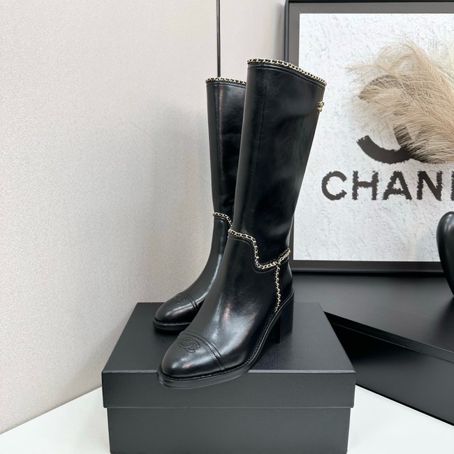 Chanel high boots Calfskin 45082-1