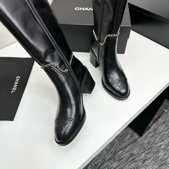 Chanel high boots Calfskin 45082-1