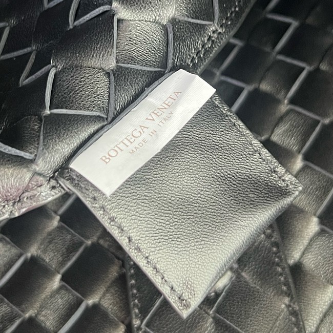 Bottega Veneta Large Campana Dark barolo 844250 black Bottega Veneta Large Campana Dark barolo 844250 black