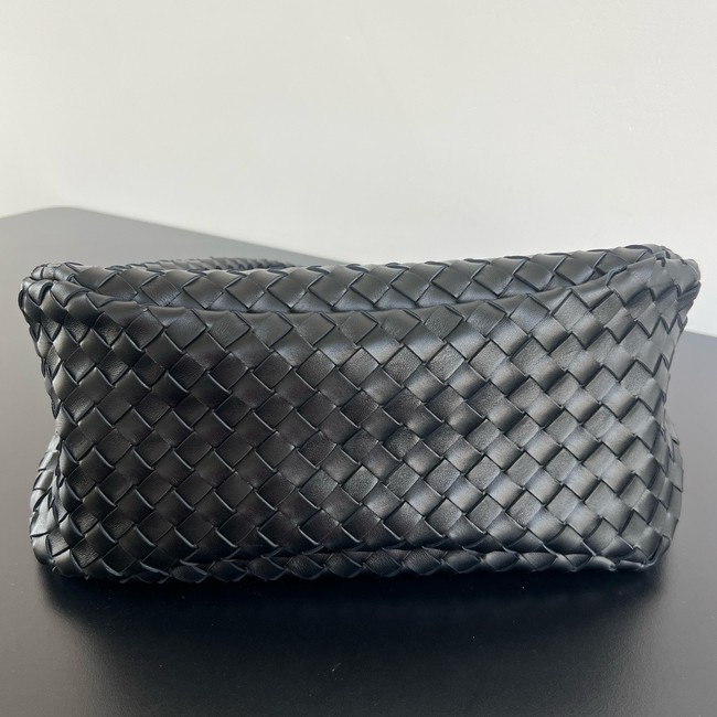 Bottega Veneta Large Campana Dark barolo 844250 black Bottega Veneta Large Campana Dark barolo 844250 black