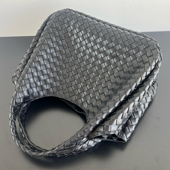 Bottega Veneta Large Campana Dark barolo 844250 black Bottega Veneta Large Campana Dark barolo 844250 black