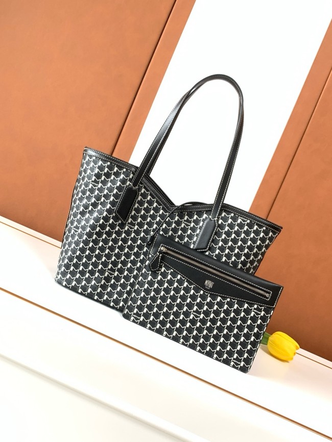 Goyard Calfskin Leather Tote Bag PM M8003 black