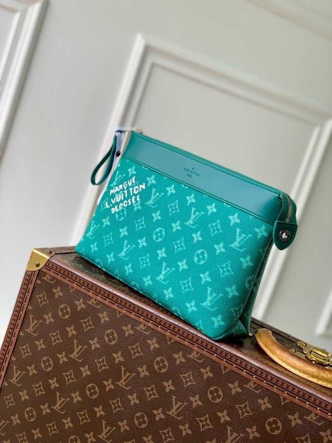 Louis Vuitton Pochette Voyage Souple M12665 green