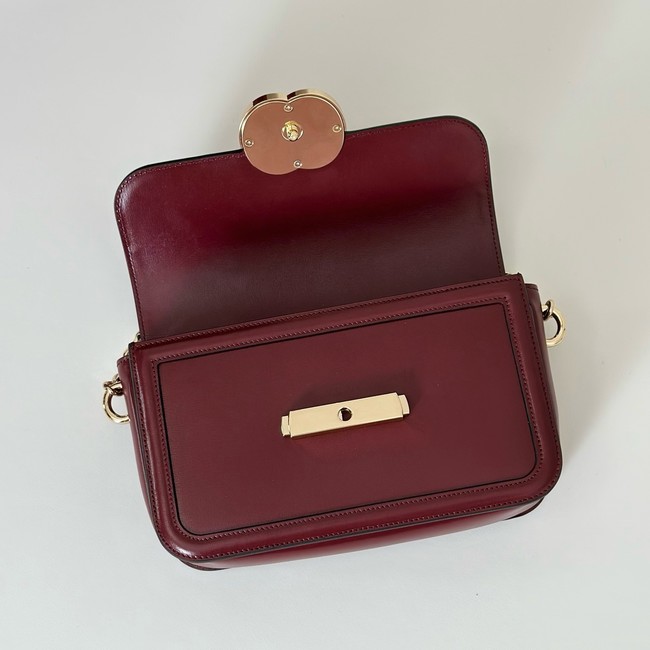 Gucci GG Marmont small shoulder bag 826761 Rosso Ancora red