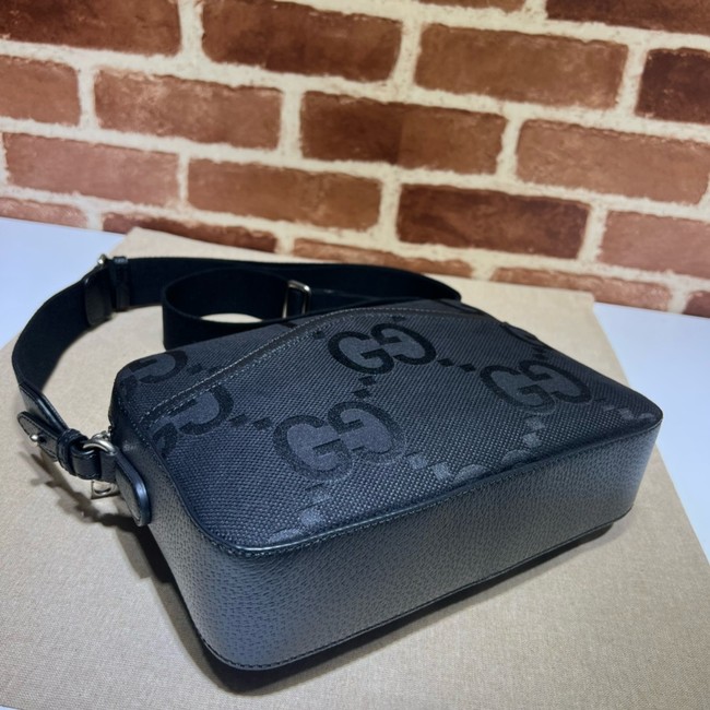 Gucci Messenger bag with Interlocking G 675891 black