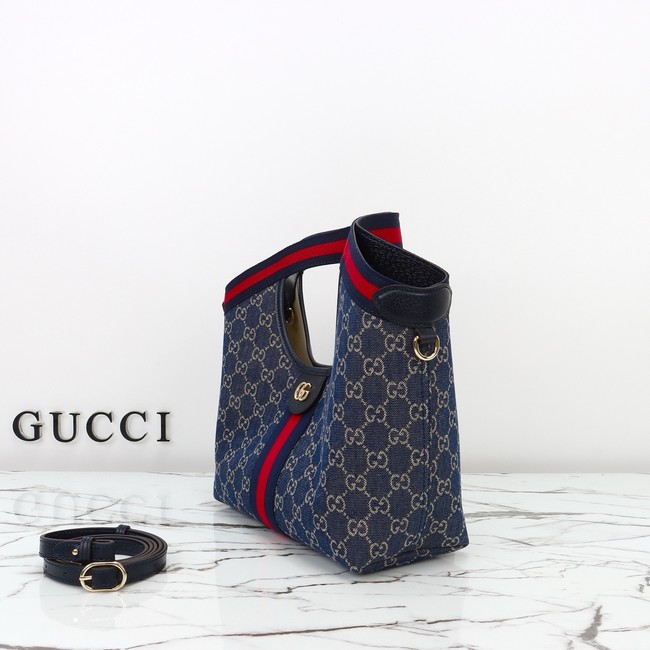 Gucci Giglio small tote bag 860845 blue