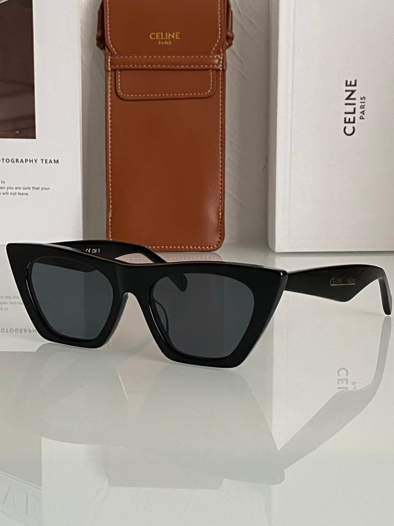 Celine Sunglasses C59686 Black