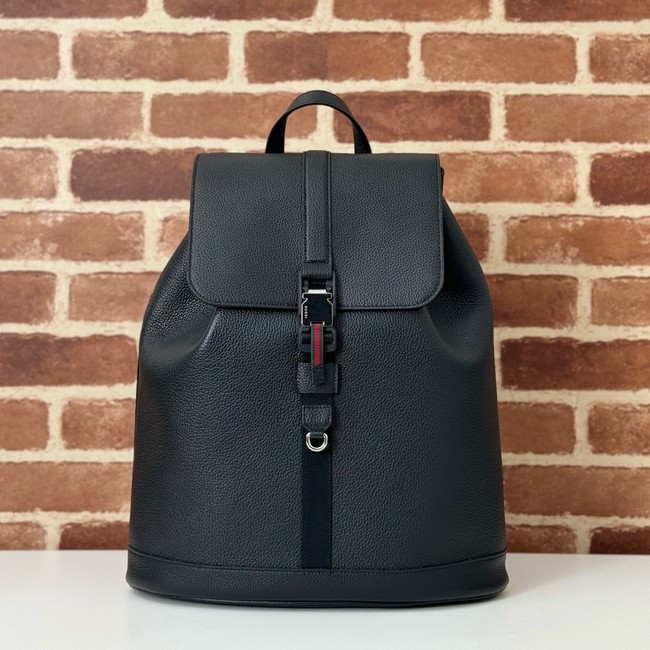 Gucci leather Backpack 816750 black