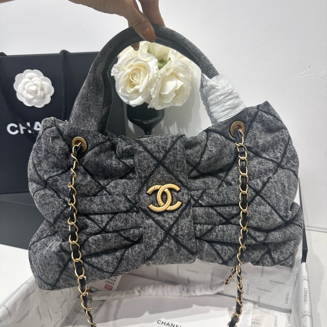 Chanel Denim Bow bag AS5851 black