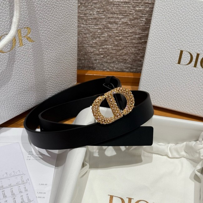 Dior Saddle Belt Smooth Calfskin B0445C-3