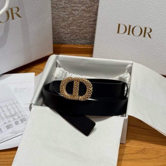 Dior Saddle Belt Smooth Calfskin B0445C-3