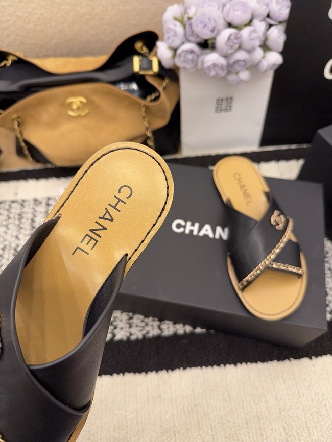 Chanel Calfskin Mules 69889-4