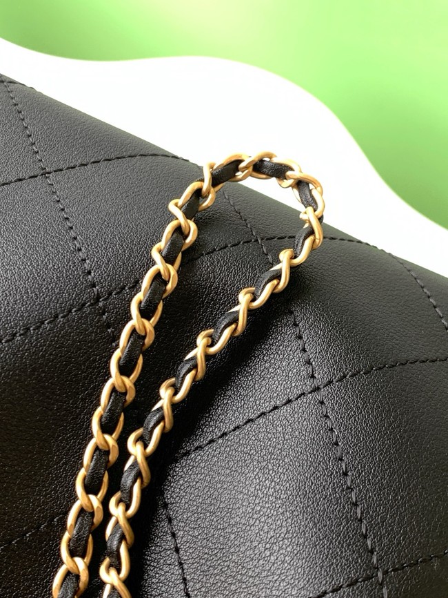 CHANEL Hobo Handbag AS5976 black