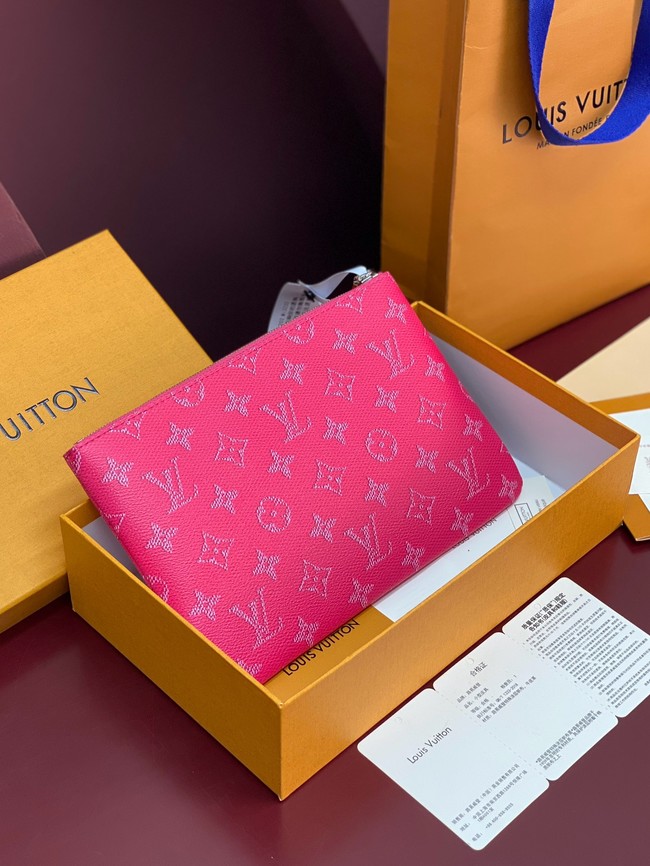 Louis Vuitton NEW Key Pouch M M27109 rose