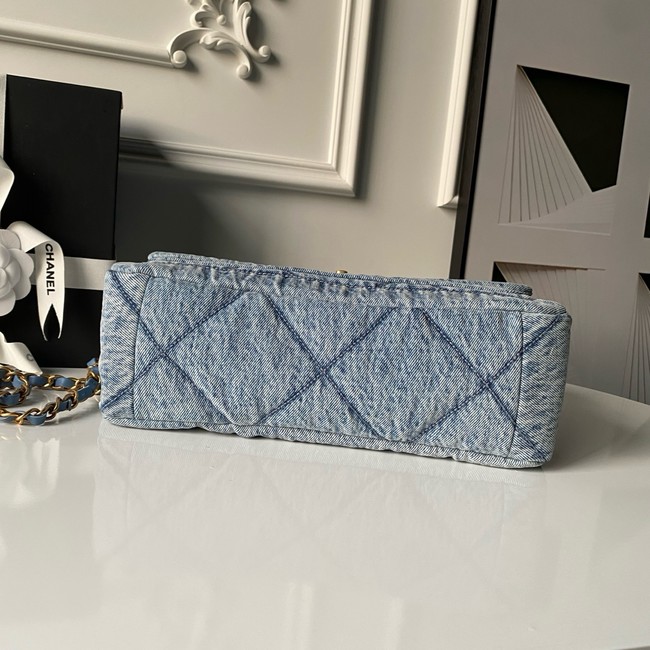 Chanel Maxi Flapbag AS5734 blue