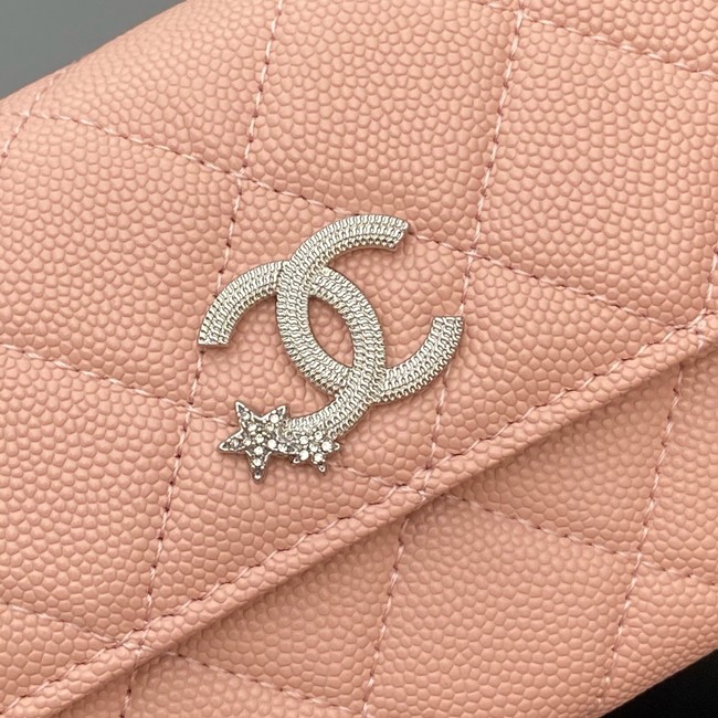Chanel Long Flap Wallet AP3724 pink
