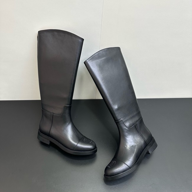 Chanel High Boots Stretch Lambskin G46934 black